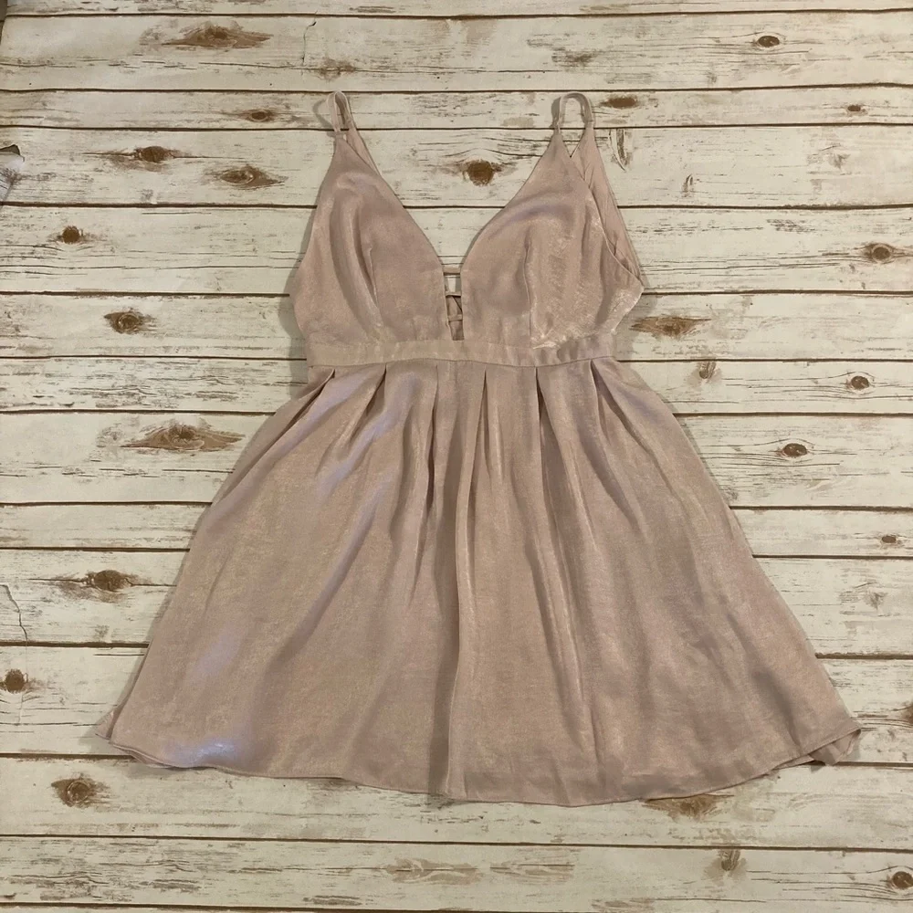 Free People Gabby’s All Night Party Dress Pink Size 12
